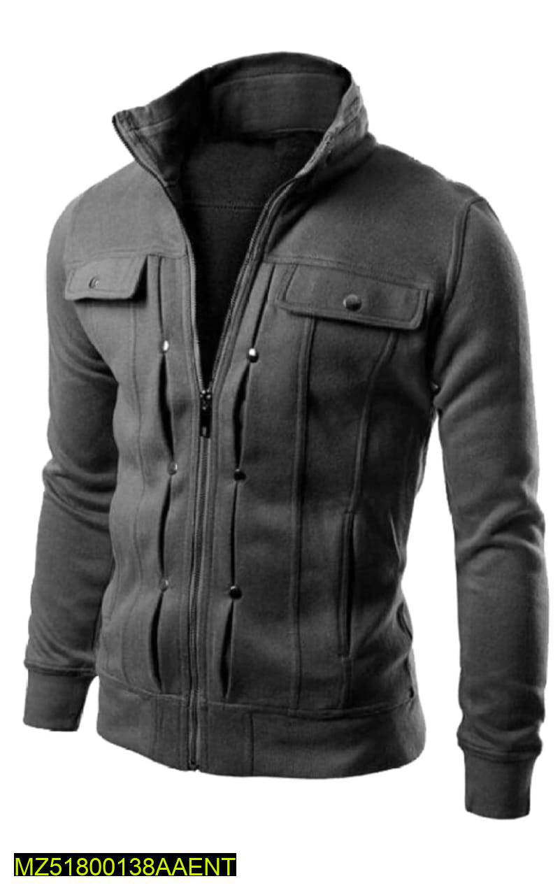 Mexican style Jacket For Men Charcoal