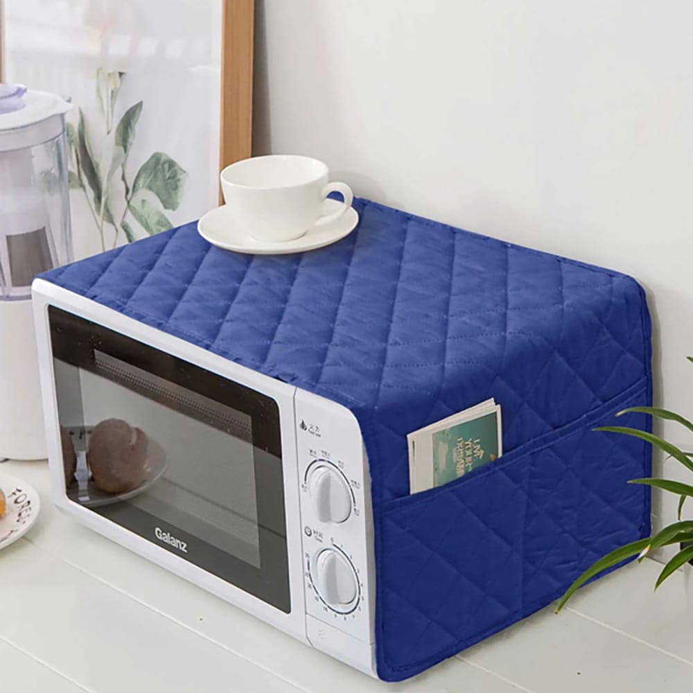 Oven Cover Microwave Dust Cover Double Pocket Microwave oven cover full size