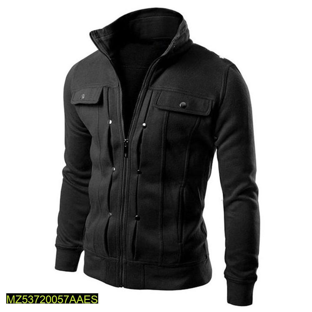 Mexican style Jacket For Men Charcoal