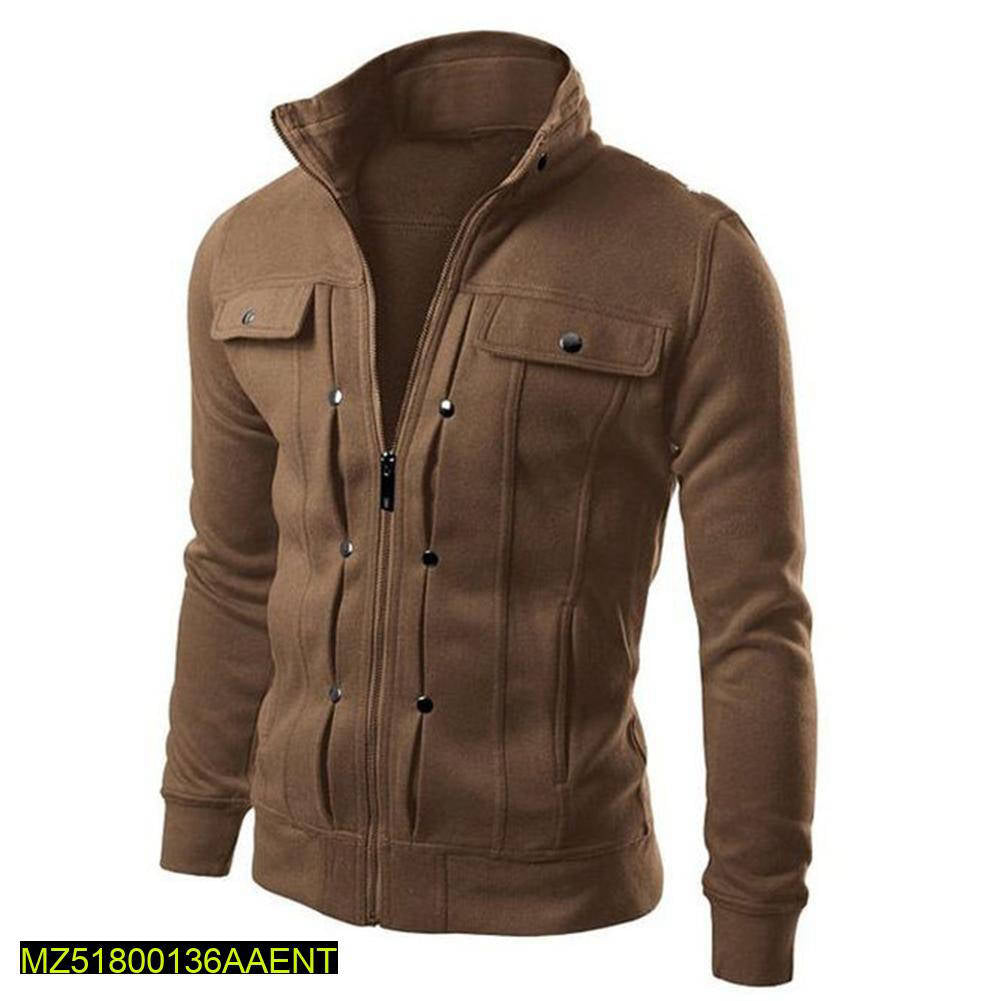 Mexican style Jacket For Men Charcoal