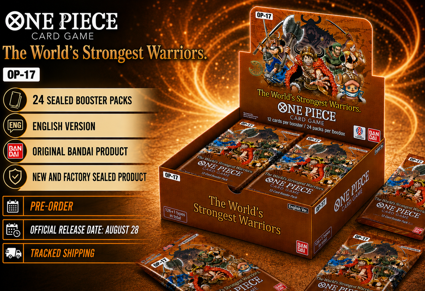 One Piece - OP17 Booster Box (eng)