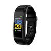 2024 New 115Plus Electronic Bracelet Fitness Tracker Smart Bracelet Sleep Health Monitor Interactive Music Bluetooth watch