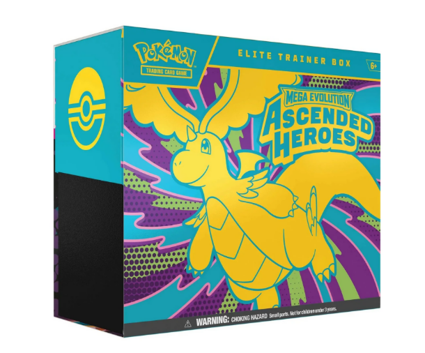 Pokémon TCG: Mega Evolution – Ascended Heroes Elite Trainer Box (ENG)