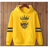 1 Pcs Hoodie Cotton Fleece King Printed